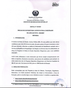 Bolsas IBE-Hungria 2026/2027: Oportunidade para Licenciatura e Mestrado no Exterior